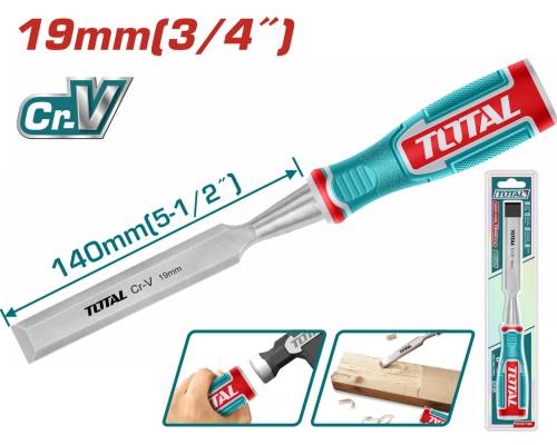 TOTAL ΕΠΑΓΓ. ΣΚΑΡΠΕΛΟ ΞΥΛΟΥ 19mm (THT41196)