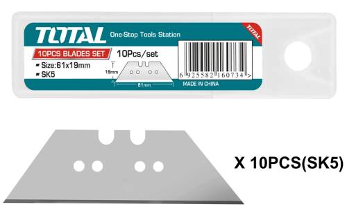 TOTAL ΑΝΤΑΛΛΑΚΤΙΚΗ ΛΕΠΙΔΑ 19mm 10ΤΕΜ (THT519611)