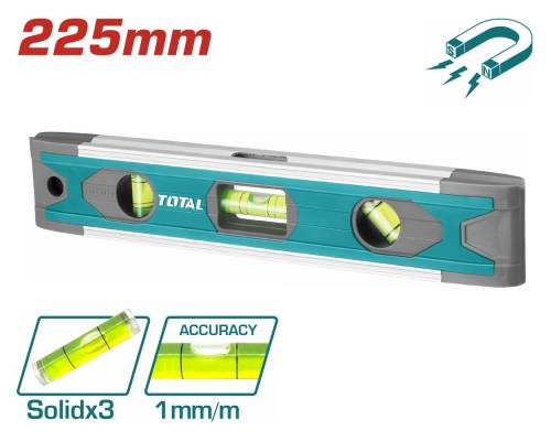 TOTAL ΑΛΦΑΔΙ ΑΛΟΥΜΙΝΙΟΥ ΜΑΓΝΗΤΙΚΟ ΜΙΝΙ 22.5cm (TMT2235)