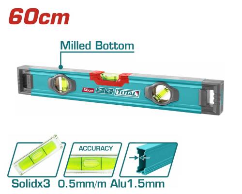 TOTAL ΕΠΑΓΓ. ΑΛΦΑΔΙ ΑΛΟΥΜΙΝΙΟΥ 60cm (TMT26028)