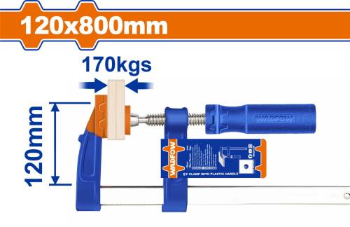 WADFOW ΣΦΙΓΚΤΗΡΑΣ ΜΑΡΑΓΚΩΝ 120 Χ 800mm (WCP2124)