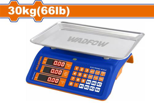 WADFOW ΗΛΕΚΤΡΟΝΙΚΗ ΖΥΓΑΡΙΑ 30Kg (WEC1520)