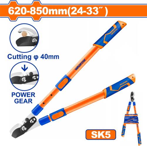 WADFOW ΨΑΛΙΔΑ ΚΛΑΔΟΥ ΤΗΛΕΣΚΟΠΙΚΗ ΜΕ BYPASS 620-850mm (WPR1E27)