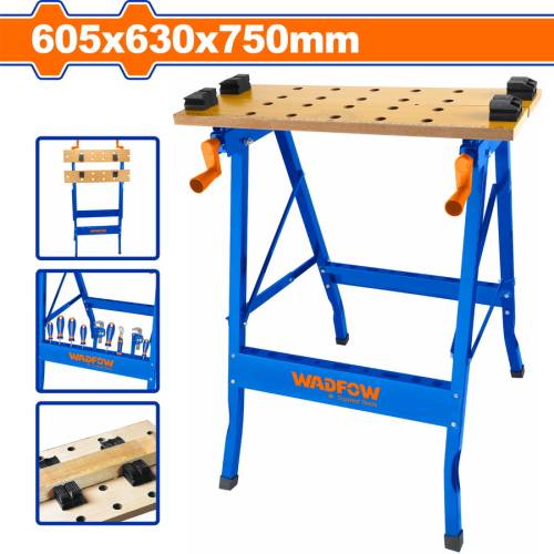WADFOW ΑΝΑΔΙΠΛΟΥΜΕΝΟΣ ΠΑΓΚΟΣ ΕΡΓΑΣΙΑΣ 605X480X750mm (WWE1525)