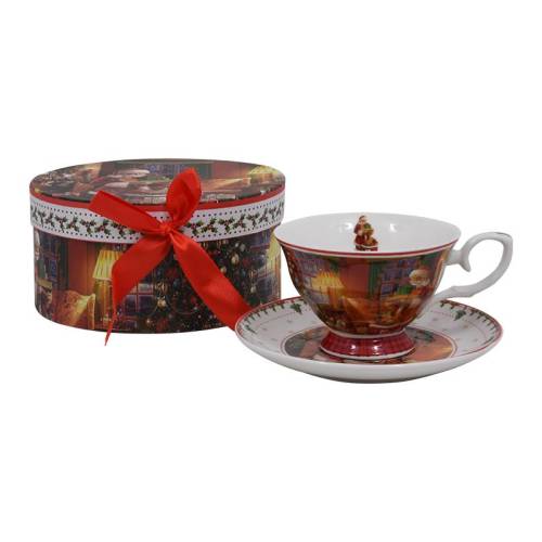 ΧΡΙΣΤΟΥΓΕΝΝΙΑΤΙΚΗ ΚΟΥΠΑ ΜΕ ΠΙΑΤΑΚΙ "Santa" 220cc