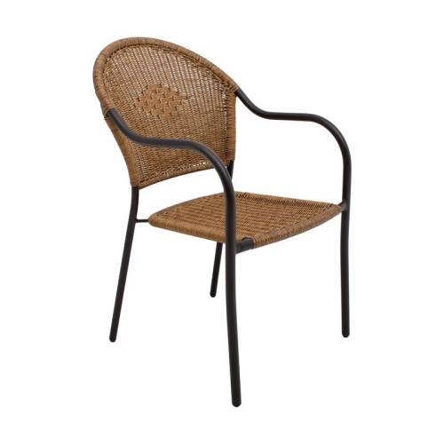 ΚΑΡΕΚΛΑ ΚΗΠΟΥ Fylliana FL234 ΚΑΦΕ ΧΡΩΜΑ ΣΚΕΛΕΤΟΥ 65x54x87εκ