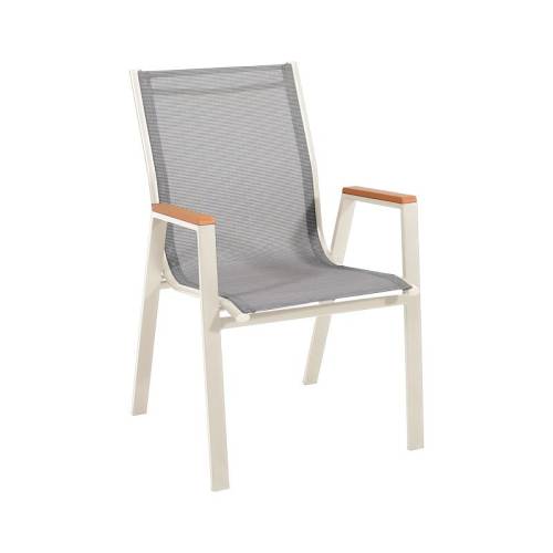 ΠΟΛΥΘΡΟΝΑ ΚΗΠΟΥ Fylliana FL5050 ΧΡΩΜΑ ΜΠΕΖ ΜΕ ΓΚΡΙ TEXTILENE  61x56x90εκ