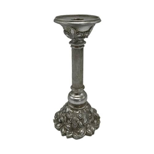 ΚΗΡΟΠΗΓΙΟ Fylliana Flower ΑΣΗΜΙ ΧΡΩΜΑ 11x11x26εκ sls