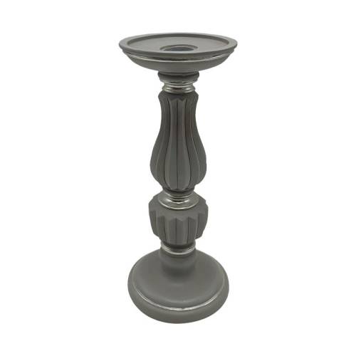 ΚΗΡΟΠΟΓΙΟ Fylliana ΑΣΗΜΙ ΧΡΩΜΑ 11x11x25,5εκ sls