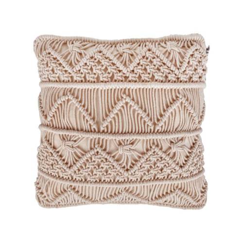 ΔΙΑΚΟΣΜΗΤΙΚΟ ΜΑΞΙΛΑΡΙ ΜΑΚΡΑΜΕ ΦΥΣΙΚΟ ΧΡΩΜΑ 40x40εκ