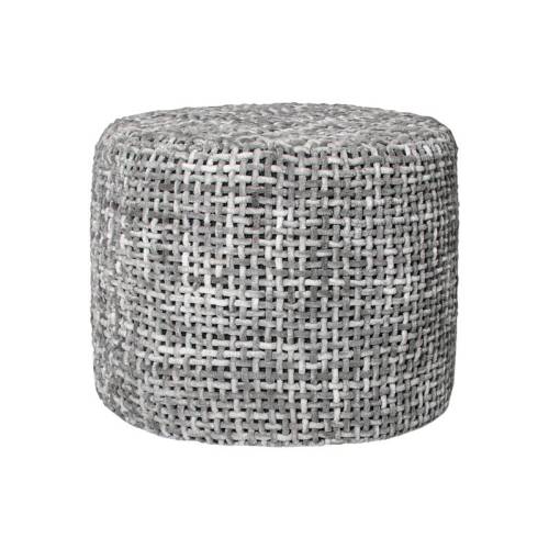 ΔΙΑΚΟΣΜΗΤΙΚΟ ΠΟΥΦ Fylliana "Lagoon" ΓΚΡΙ ΧΡΩΜΑ 45x45x35εκ