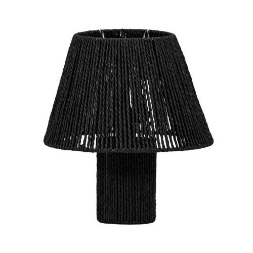 ΕΠΙΤΡΑΠΕΖΙΑ ΛΑΜΠΑ Fylliana FL23009 ΜΑΥΡΟ ΧΡΩΜΑ 30x35εκ