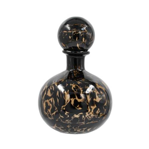 ΓΥΑΛΙΝΟ ΔΙΑΚΟΣΜΗΤΙΚΟ ΜΠΟΥΚΑΛΙ Fylliana FL1828 ΚΑΦΕ ANIMAL PRINT 17x21εκ