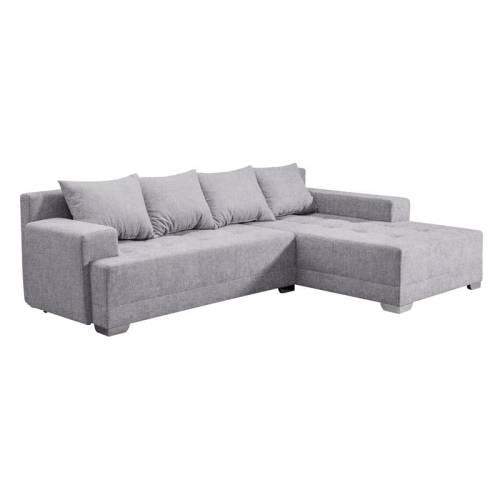 ΚΑΝΑΠΕΣ ΓΩΝΙΑ Nirvana ΓΚΡΙ ΧΡΩΜΑ 267x178x75εκ