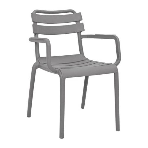 ΚΑΡΕΚΛΑ ΚΗΠΟΥ ΑΠΟ ΠΟΛΥΠΡΟΠΥΛΕΝΙΟ Fylliana "Olivia" ΜΕ UV ΠΡΟΣΤΑΣΙΑ ΣΚΟΥΡΟ ΓΚΡΙ ΧΡΩΜΑ 43x58x81εκ