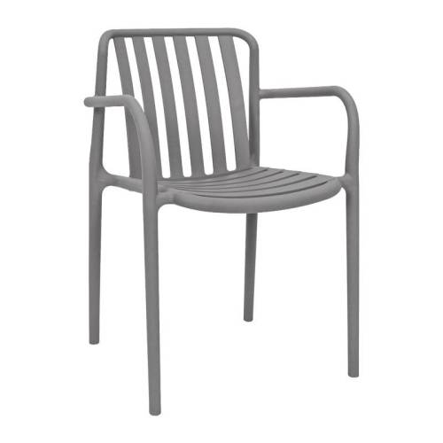 ΚΑΡΕΚΛΑ ΚΗΠΟΥ ΑΠΟ ΠΟΛΥΠΡΟΠΥΛΕΝΙΟ Fylliana "Sophia" ΜΕ UV ΠΡΟΣΤΑΣΙΑ ΣΚΟΥΡΟ ΓΚΡΙ ΧΡΩΜΑ 57x58x82εκ