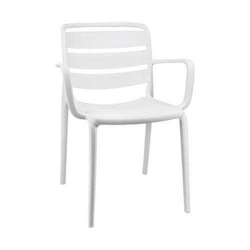 ΚΑΡΕΚΛΑ ΚΗΠΟΥ Fylliana "Talia" ΑΠΟ ΠΟΛΥΠΡΟΠΥΛΕΝΙΟ (PP) ΛΕΥΚΟ ΧΡΩΜΑ 56x60x81εκ