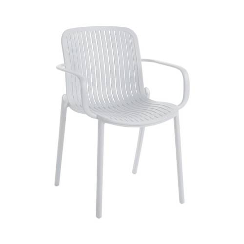 ΚΑΡΕΚΛΑ ΚΗΠΟΥ ΠΟΛΥΠΡΟΠΥΛΕΝΙΟΥ Fylliana "Iole" ΛΕΥΚΟ ΧΡΩΜΑ 58x57x82εκ