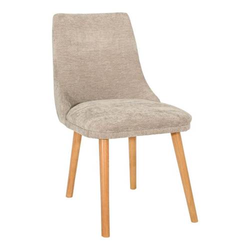 ΚΑΡΕΚΛΑ ΤΡΑΠΕΖΑΡΙΑΣ Fylliana Celestina ΜΠΕΖ ΧΡΩΜΑ ΥΦΑΣΜΑΤΟΣ 45x50x85εκ fps