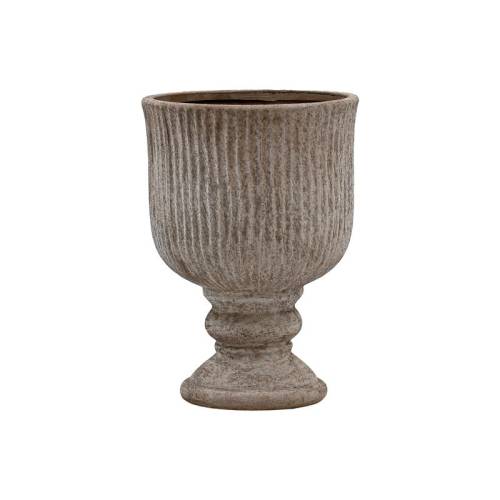 ΚΕΡΑΜΙΚΟ ΒΑΖΟ Fylliana FL20057 ΑΝΤΙΚΕ ΤΕΡΑΚΟΤΑ ΧΡΩΜΑ 16x16x22εκ