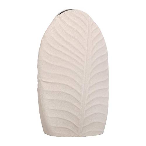 ΜΕΤΑΛΛΙΚΟ ΒΑΖΟ Fylliana FL610550 ΚΡΕΜ ΧΡΩΜΑ 18x10x30εκ