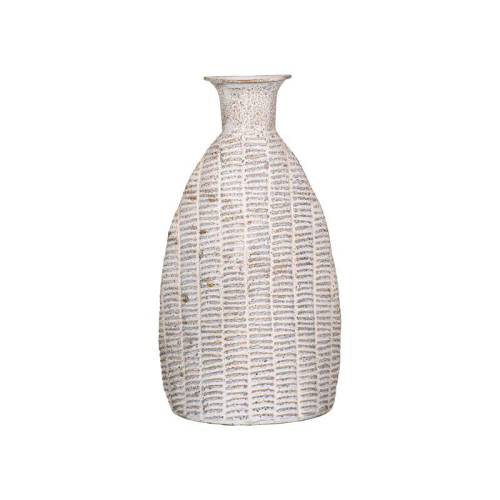 ΜΕΤΑΛΛΙΚΟ ΔΙΑΚΟΣΜΗΤΙΚΟ ΒΑΖΟ Fylliana FL0474 ΑΝΤΙΚΕ ΑΣΗΜΙ ΧΡΩΜΑ 21x18x38εκ