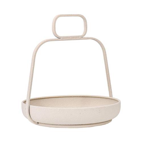 ΜΕΤΑΛΛΙΚΟΣ ΔΙΣΚΟΣ Fylliana FL620327 ΚΡΕΜ ΧΡΩΜΑ 26x25x27εκ