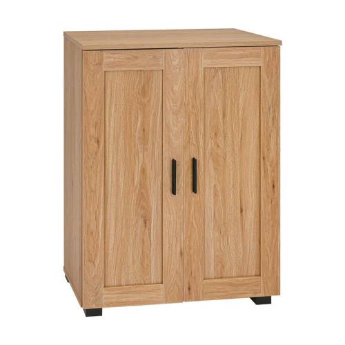 ΠΑΠΟΥΤΣΟΘΗΚΗ Fylliana "Cubo" ΜΕ 4 ΡΑΦΙΑ ΧΡΩΜΑ ARTISAN OAK 60x33x84εκ