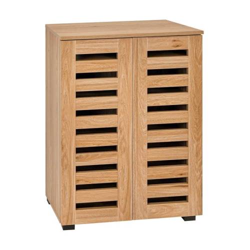 ΠΑΠΟΥΤΣΟΘΗΚΗ Fylliana "Vento" ΜΕ 4 ΡΑΦΙΑ ΧΡΩΜΑ Artisan OAK 60x33x87εκ