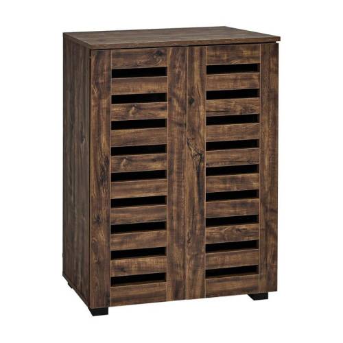 ΠΑΠΟΥΤΣΟΘΗΚΗ Fylliana "Vento" ΜΕ 4 ΡΑΦΙΑ ΧΡΩΜΑ BROWN OAK 60x33x87εκ