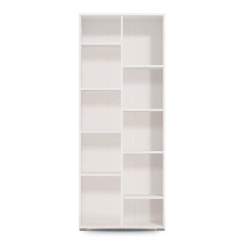 ΒΙΒΛΙΟΘΗΚΗ Fylliana Modulus 5 ΛΕΥΚΟ ΧΡΩΜΑ 70x33x177εκ