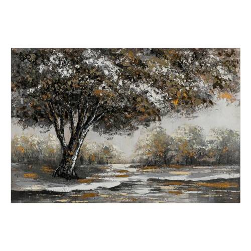 ΠΙΝΑΚΑΣ ΣΕ ΚΑΜΒΑ Fylliana FL1784 ΛΕΥΚΟ-ΜΠΕΖ 80x120εκ