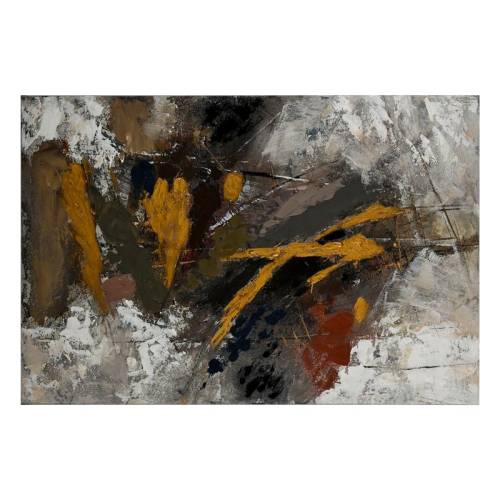 ΠΙΝΑΚΑΣ ΣΕ ΚΑΜΒΑ Fylliana FL4785 ΛΕΥΚΟ-ΜΠΕΖ 80x120εκ