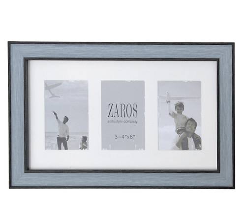 3πλή Φωτ/θήκη 10x15cm,(PS  Ραφ/Καφέ χρ.48x30cm KO102