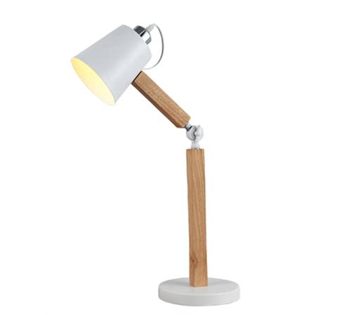 Επιτραπέζιο Φωτιστικό "URBAN" από Αλουμίνιο&Ξύλο Δ.18x60cm LS151