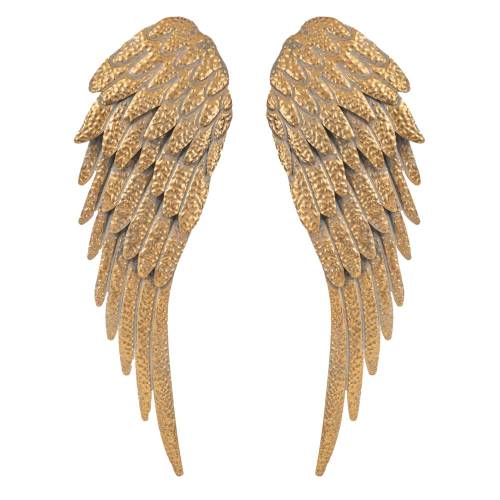 ΣΕΤ 2 ΧΡΥΣΑ ΜΕΤΑΛΛΙΚΑ ΔΙΑΚΟΣΜΗΤΙΚΑ ΦΤΕΡΑ 35Χ5Χ110ΕΚ