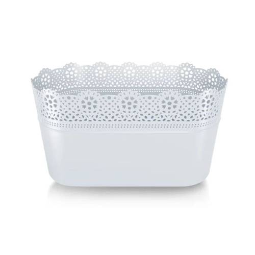 LACE ΛΕΥΚΟ ΠΛΑΣΤΙΚΟ ΚΑΣΠΩ 28,5Χ13,5Χ15ΕΚ