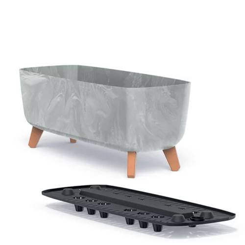 GRACIA CASE BETON EFFECT CONCRETE ΠΛΑΣΤΙΚΟ ΚΑΣΠΩ 38.5X19,5Χ18ΕΚ