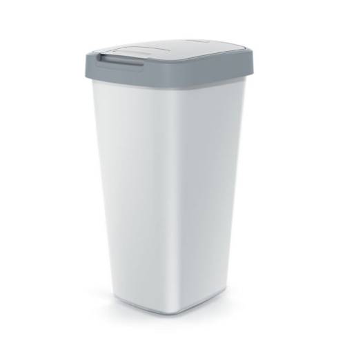 COMPACTA Q ΓΚΡΙ ΠΛΑΣΤΙΚΟΣ ΚΑΔΟΣ 25LT 29Χ26Χ52ΕΚ