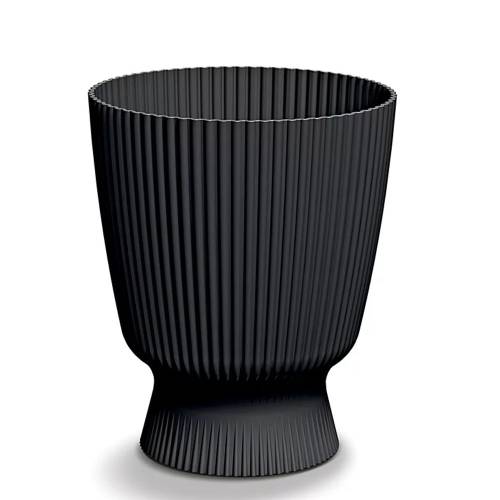 MILLY ROUND CARBON ΠΛΑΣΤΙΚΟ ΚΑΣΠΩ Φ22Χ26ΕΚ