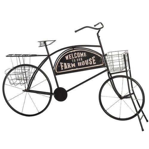 ΜΑΥΡΟ ΜΕΤΑΛΛΙΚΟ ΔΙΑΚΟΣΜΗΤΙΚΟ ΠΟΔΗΛΑΤΟ 134Χ32Χ85ΕΚ