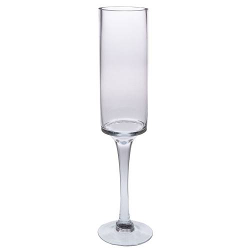 ΔΙΑΦΑΝΟ ΒΑΖΟ ΜΕ ΠΟΔΙ Φ 10Χ50 ΕΚ