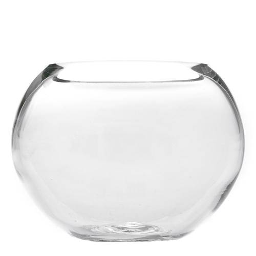 ΓΥΑΛΙΝΟ ΔΙΑΦΑΝΟ ΒΑΖΟ ΟΒΑΛ 28Χ10Χ26 ΕΚ