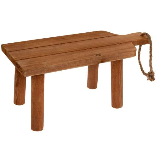 ΠΛΑΤΩ ΣΕΡΡΒΙΡΙΣΜΑΤΟΣ ΚΑΦΕ ΞΥΛΙΝΟΣ ΜΕ ΠΟΔΙΑ 37,5Χ16,5Χ15,5ΕΚ