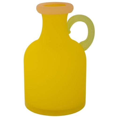 ΧΕΙΡΟΠΟΙΗΤΟ ΓΥΑΛΙΝΟ ΒΑΖΟ 14Χ6Χ20ΕΚ ΚΙΤΡΙΝΟ