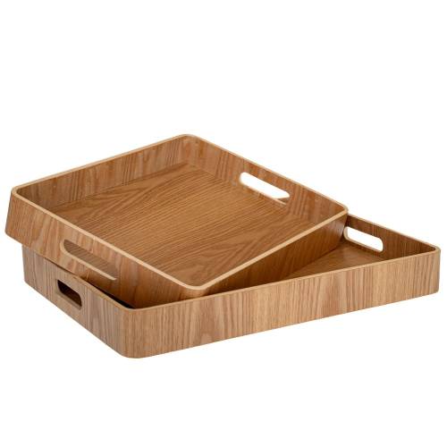 ΣΕΤ 2 ΚΑΦΕ ΞΥΛΙΝΟΣ ΠΑΡ ΜΟΣ ΔΙΣΚΟΣ 37Χ26Χ5 41Χ30Χ5ΕΚ