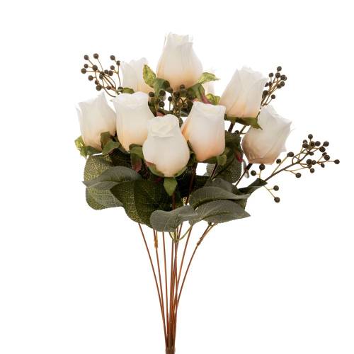 ΚΡΕΜ ΜΠΟΥΚΕΤΟ ΜΕ 9 ΤΡΙΑΝΤΑΦΥΛΛΑ 50ΕΚ