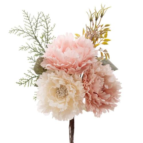 ΚΡΕΜ  ΡΟΖ ΜΠΟΥΚΕΤΟ ΠΙΑΩΝΙΑ 25ΕΚ Χ3