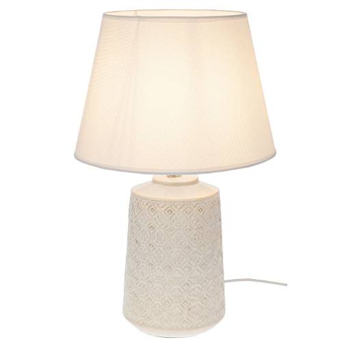 ΚΡΕΜ ΚΕΡΑΜΙΚΟ ΛΑΜΠΑΤΕΡ ΜΕ ΚΡΕΜ ΚΑΠΕΛΟ 60ΕΚ