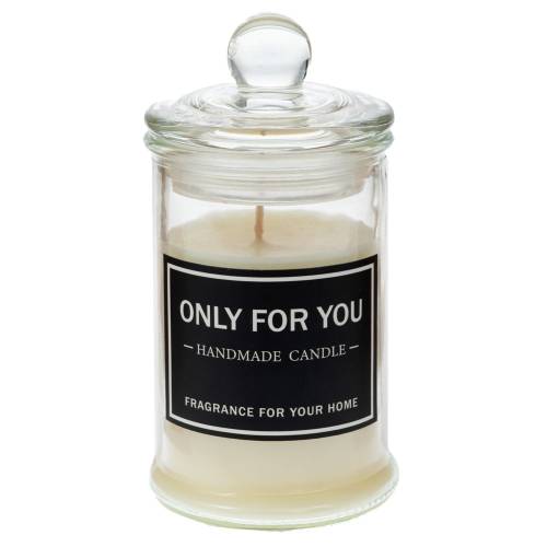 ΛΕΥΚΟ ΚΕΡΙ ΣΕ ΔΙΑΦΑΝΟ ΒΑΖΑΚΙ ΜΕ ΚΑΠΑΚΙ 6Χ12ΕΚ